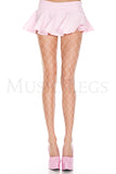 Women's, Diamond Net Spandex Pantyhose, Stockings. Music Legs 9024 B.Pink