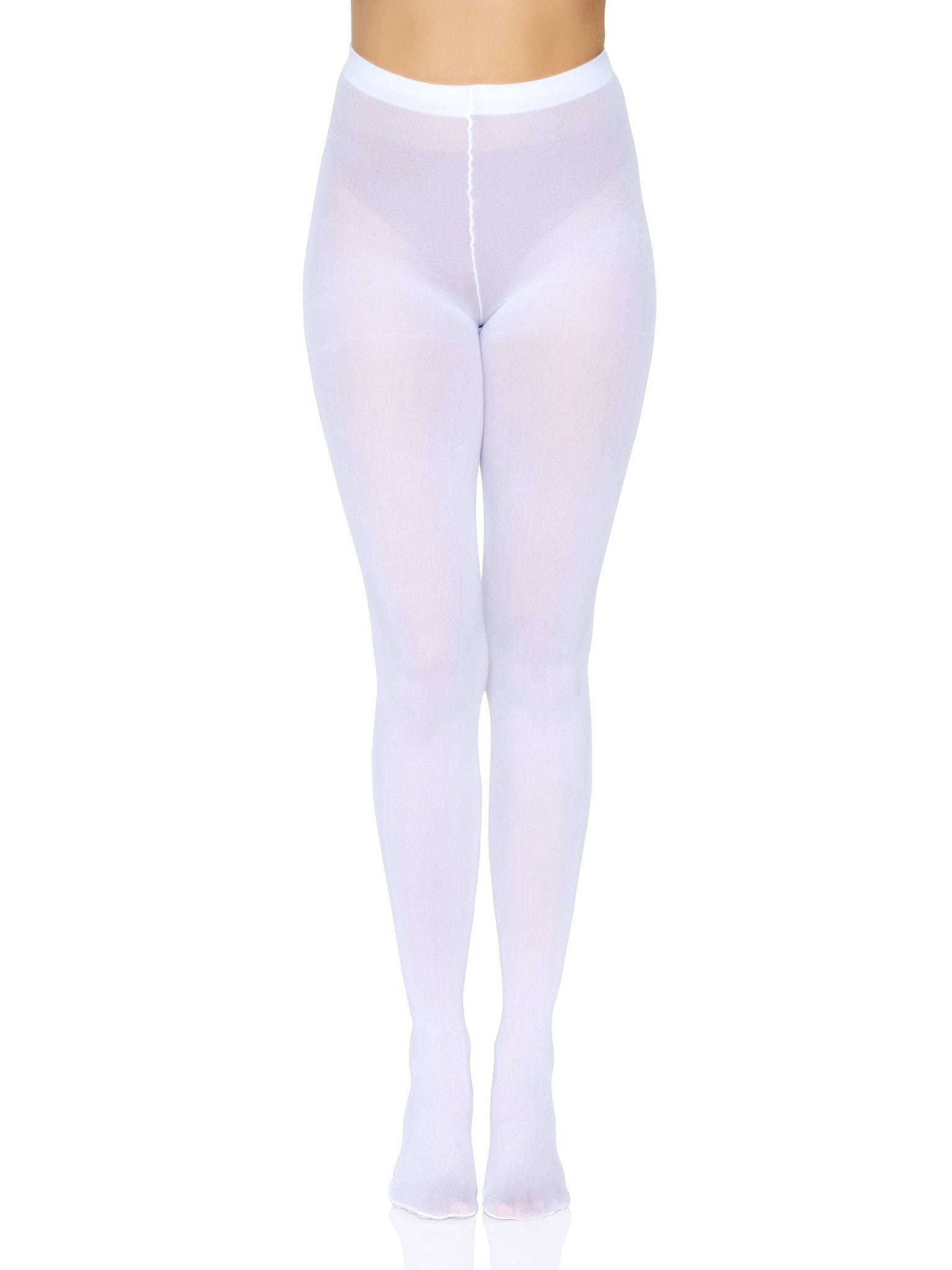 Women's, Nylon Tights Pantyhose. Hosiery. Leg Avenue 7300 White. –  Hollywood Exotic Shop