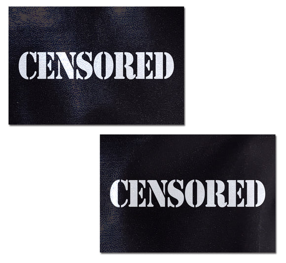 Black Censor Bar Nipple Pasties by Pastease.