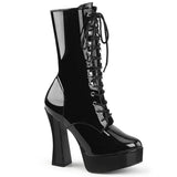 Pleaser ELECTRA-1020 Women's Knee Boot Lace up 5" Platform Ankle/Mid-Calf Boots.