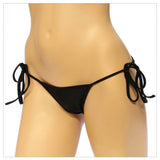 Women's, Tie Side Scrunch Back Bottom Panty, Thong  (G-17)