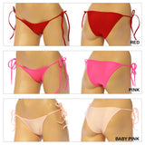 Women's,  Tie Side Full Back Bottom Panty, Thong. (G-14)