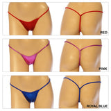 Exotic, Thong, String Side Front Coverage Liquid G-String,  (GL-1)
