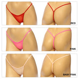 Exotic,  String Side Front Coverage Mesh G-String. Thong. (GM-1)