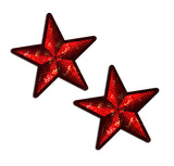 Nautical Star: Diamond Thom™ Red Disco Sailor Star Nipple Pasties by Pastease® o/s