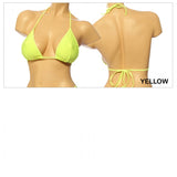 Women's, Exotic, Large Triangle Bikini Top (T-6)